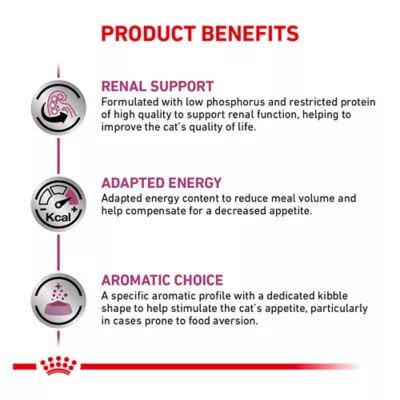Royal Canin® Veterinary Diet Feline Renal Support S Adult Dry Cat Food - Image 3