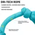 Playology® Dri-Tech Rope Dog Toy - Peanut Butter image thumbnail 2