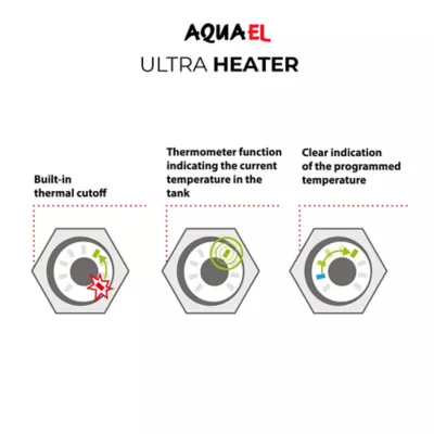 Aquael Ultra Aquarium Heater - Image 4