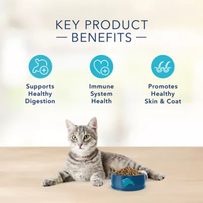 Product Blue Basics Indoor Skin & Stomach Care Adult Cat Food - Limited Ingredient Diet, Whitefish & Potato
