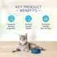 Product Blue Basics Indoor Skin & Stomach Care Adult Cat Food - Limited Ingredient Diet, Whitefish & Potato