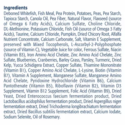 Product Blue Basics Indoor Skin & Stomach Care Adult Cat Food - Limited Ingredient Diet, Whitefish & Potato
