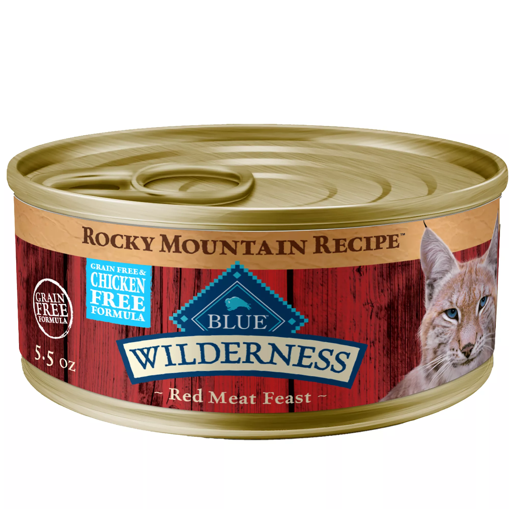 Blue Wilderness Rocky Mountain Recipe - Grain & Chicken Free, 5.5 Oz