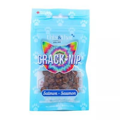 Product This & That Crack-Nip Cat Treats - Salmon