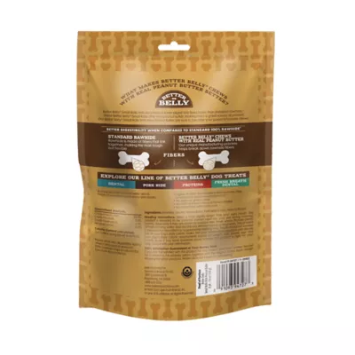 Product Better Belly Small Rolls All Life Stage Dog Treats - Highly Digestable, Peanut Butter