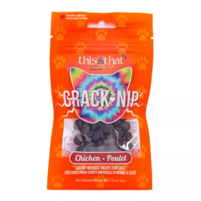 Product This & That Crack-Nip Cat Treats - Chicken