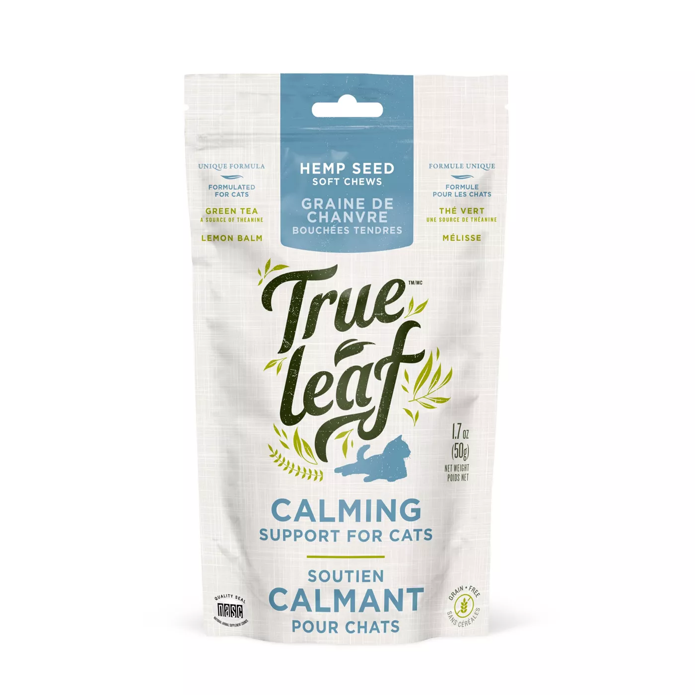 True Leaf Calming Dental Cat Treats