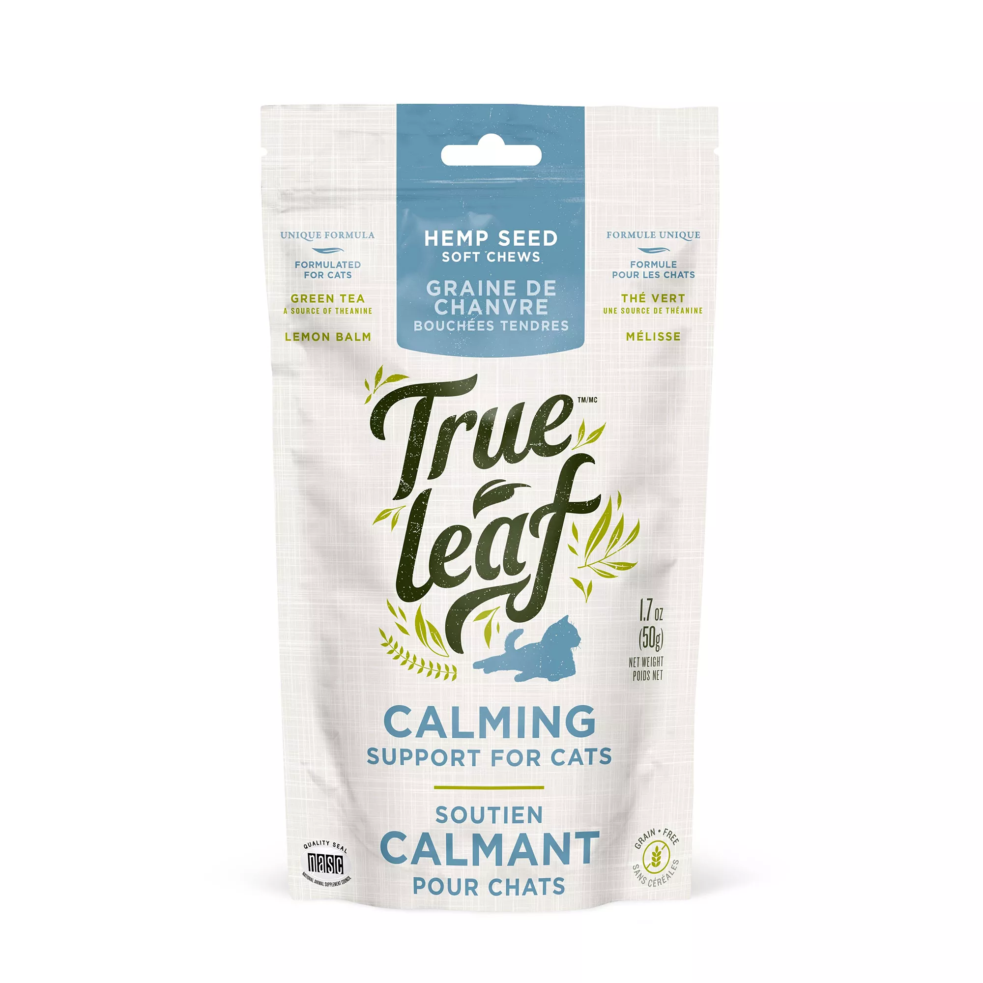 True Leaf Calming Dental Cat Treats