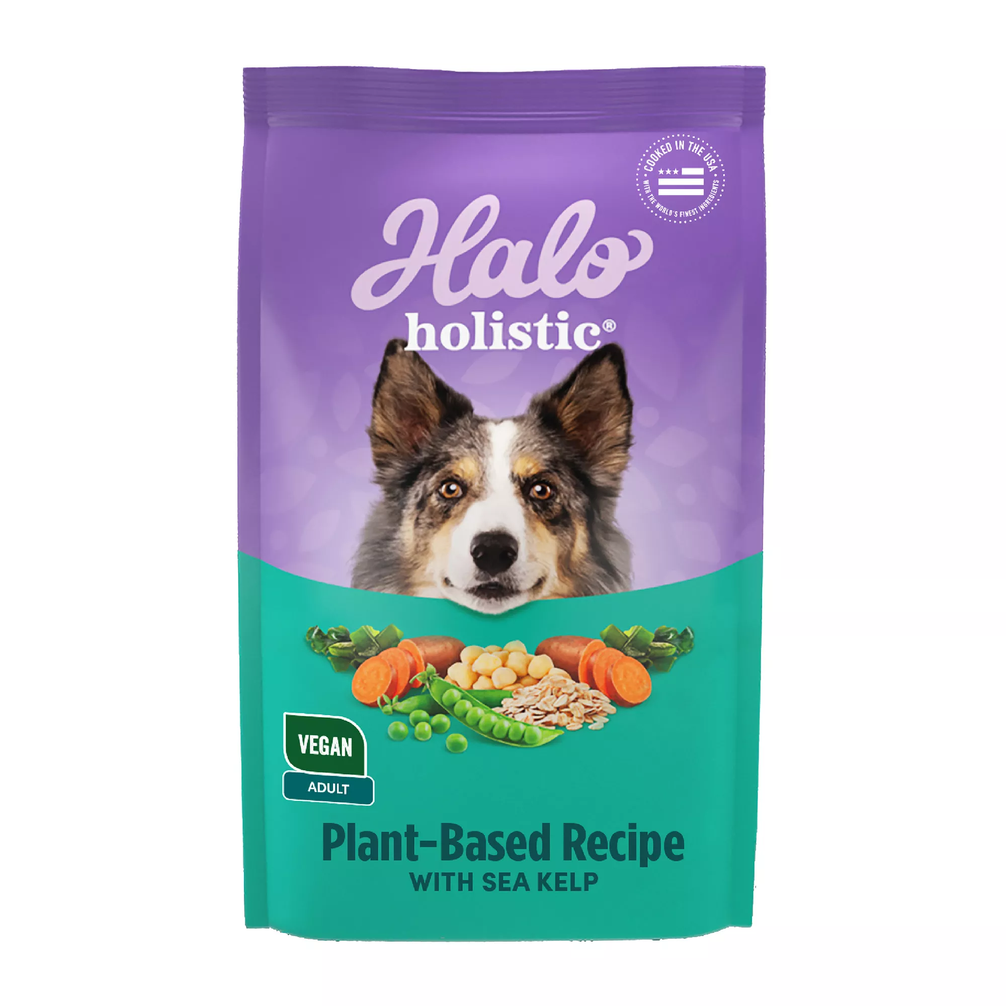 Halo Holistic Vegan Plant-Based with Kelp Dry Dog Food