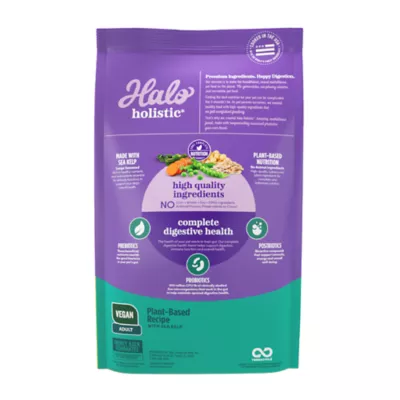 Product Halo Holistic Vegan Plant-Based with Kelp Dry Dog Food