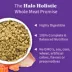 Halo Holistic Grain Free Small Breed Adult Dry Dog Food, Healthy Weight Support - Salmon & Whitefish image thumbnail 3
