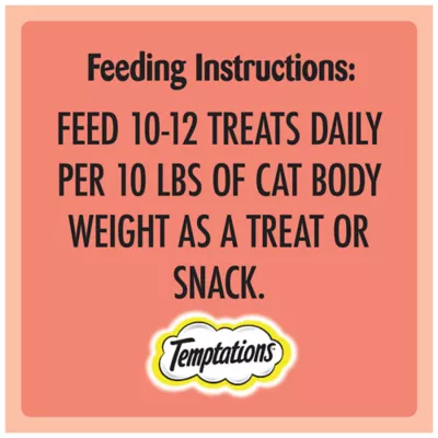 Product Temptations Meaty Bites Adult Cat Treats - Salmon Flavour