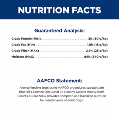 Hill's® Science Diet® Healthy Cuisine Adult 7+ Wet Dog Food - 12.5 oz - Image 6