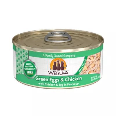 Product Weruva Classics Wet Cat Food - 5.5 oz, Shreds in Pea Soup