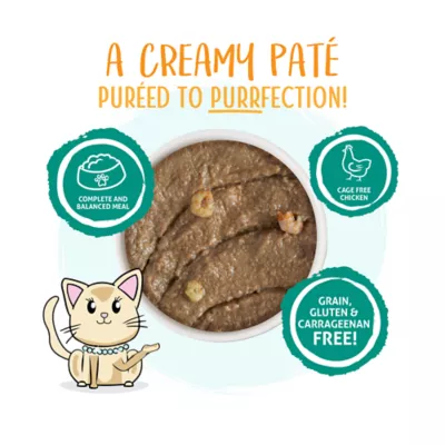 Product Weruva Pate! Wet Cat Food - 3 oz, Pate in a Hydrating Puree