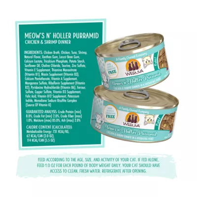 Product Weruva Pate! Wet Cat Food - 3 oz, Pate in a Hydrating Puree