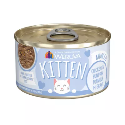 Product Weruva Kitten Wet Cat Food - 3 oz, Minced in Gravy