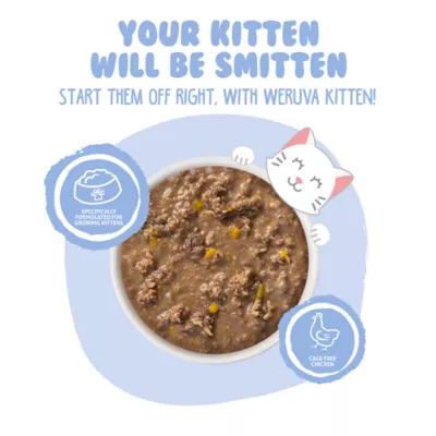 Product Weruva Kitten Wet Cat Food - Minced in Gravy, 3 OZ
