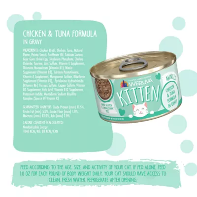 Product Weruva Kitten Wet Cat Food - Minced in Gravy, 3 OZ