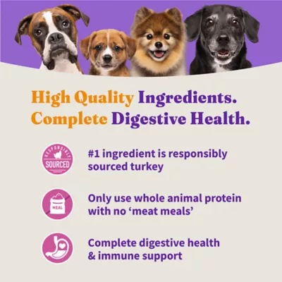 Product Halo Holistic Grain Free Dry Dog Food - Cage-free Turkey & Sweet Potato, Organic