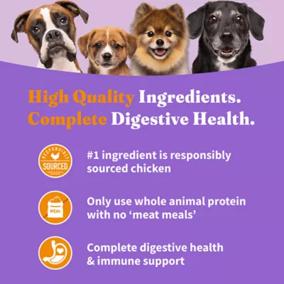 Product Halo Holistic Dry Dog Food - Cage-free Chicken & Brown Rice, Organic