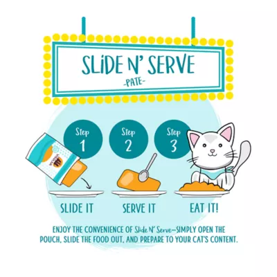 Product Weruva Slide N' Serve Wet Cat Food - Pate in Hydrating Puree, 5.5 OZ