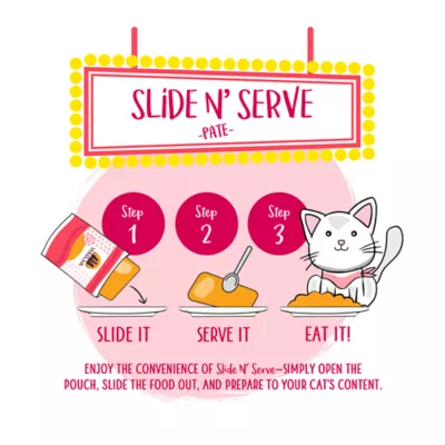 Product Weruva Slide N' Serve Wet Cat Food - Pate in Hydrating Puree, 5.5 OZ