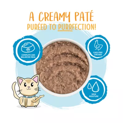 Product Weruva Slide N' Serve Wet Cat Food - 5.5 oz, Pate in a Hydrating Puree