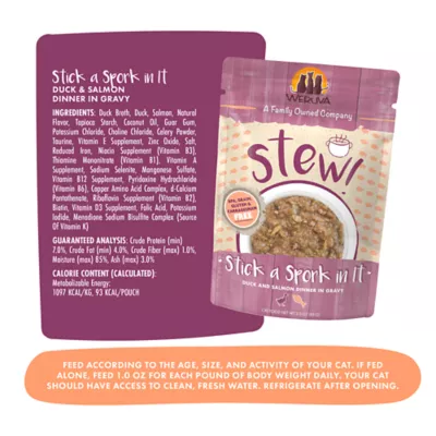 Product Weruva Stew! Wet Cat Food - 3 oz, Minced in Gravy