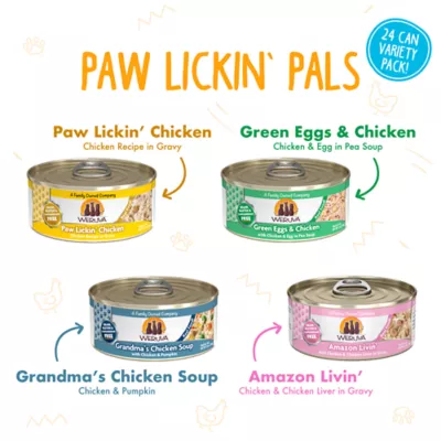 Product Weruva Classics Paw Lickin' Pals Wet Cat Food - Variety Pack, 24ct