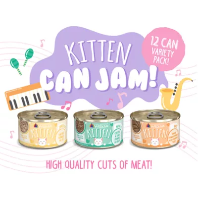 Product Weruva Kitten Can Jam! Wet Cat Food - Variety Pack, 12ct