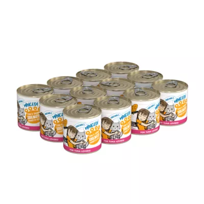 Product B.F.F. Originals Minced! For Tuna Lovers Wet Cat Food - 10 oz, Minced in Gelee