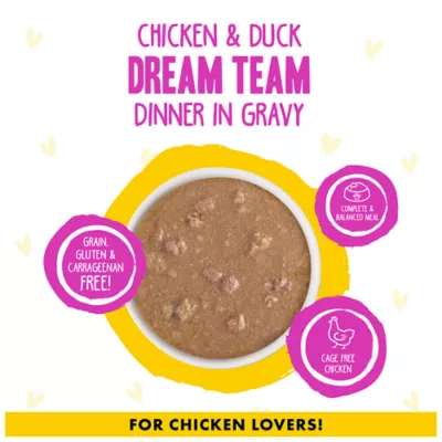 Weruva B.F.F. OMG Gravy! For Chicken Lovers Wet Cat Food - Minced in Gravy, 5.5 OZ - Image 3