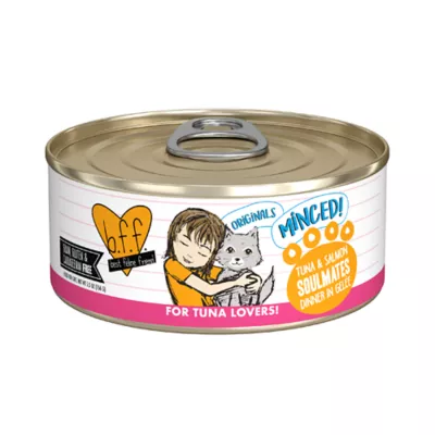 Product Weruva B.F.F. Originals Minced! For Tuna Lovers Wet Cat Food - Minced in Gelee, 5.5 OZ
