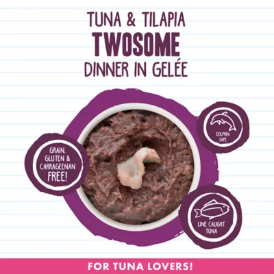 Product B.F.F. Originals Minced! For Tuna Lovers Wet Cat Food - 5.5 oz, Minced in Gelee