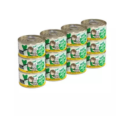 Product Weruva B.F.F. PLAY Pate! For Chicken Lovers Wet Cat Food - Pate in a Hydrating Puree, 2.8 OZ