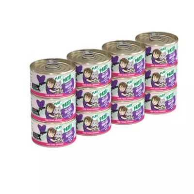 Product B.F.F. PLAY Pate! For Tuna Lovers Wet Cat Food - 2.8 oz, Pate in a Hydrating Puree