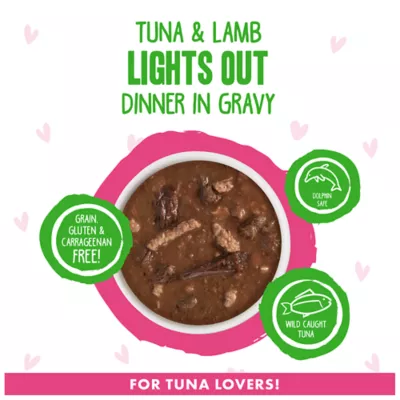 Product Weruva B.F.F. OMG Gravy! For Tuna Lovers Wet Cat Food - Minced in Gravy, 2.8 OZ