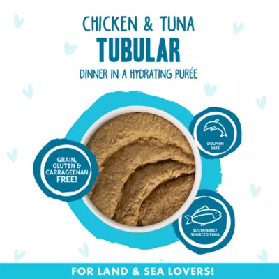 Product Weruva B.F.F. PLAY Pate! For Land & Sea Lovers Wet Cat Food - Pate in a Hydrating Puree, 3 OZ