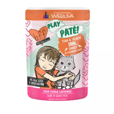 Product B.F.F. PLAY Pate! For Tuna Lovers Wet Cat Food - 3 oz, Pate in a Hydrating Puree