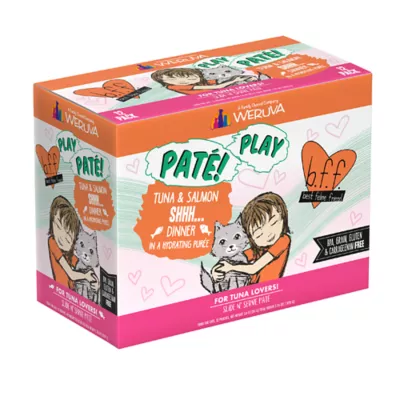 Product B.F.F. PLAY Pate! For Tuna Lovers Wet Cat Food - 3 oz, Pate in a Hydrating Puree