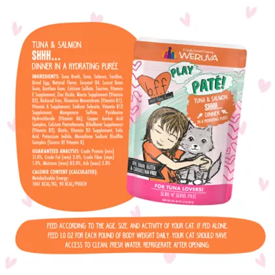 Product B.F.F. PLAY Pate! For Tuna Lovers Wet Cat Food - 3 oz, Pate in a Hydrating Puree