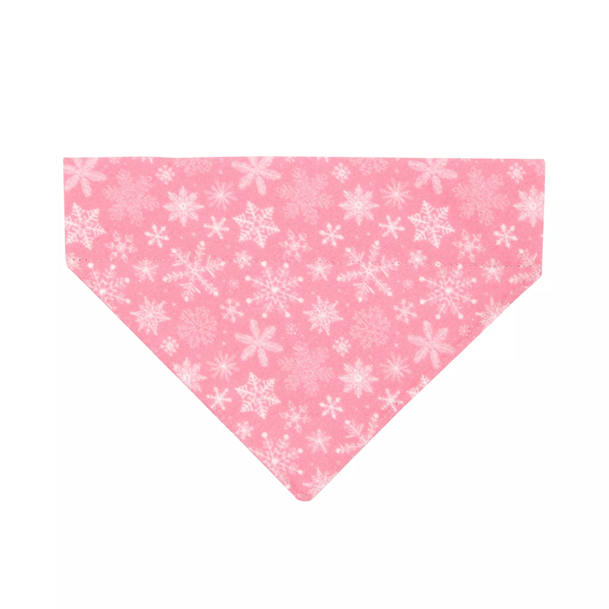 Made By Cleo Bandana- Pink Snowflake