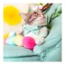 Made By Cleo® Easter Bunnies & Carrots Cat Bow Tie image thumbnail 3