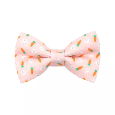 Product Made By Cleo® Easter Bunnies & Carrots Cat Bow Tie