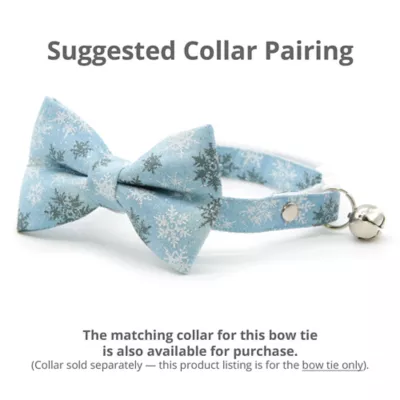 Product Made By Cleo® Snowflakes Cat Bow Tie