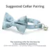 Made By Cleo® Snowflakes Cat Bow Tie image thumbnail 2