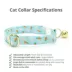 Made By Cleo® Easter Bunnies & Carrots Breakaway Cat Collar image thumbnail 2