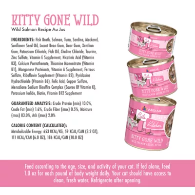 Product Cats in the Kitchen Originals Wet Cat Food - 10 oz, Flaked in Au Jus