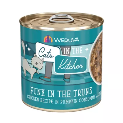 Product Cats in the Kitchen Originals Wet Cat Food - 10 oz, Shreds in Pumpkin Consomme